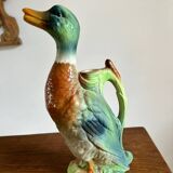 Ceramic duck decanter