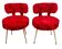 Pair of Pelfran furry chairs 1970