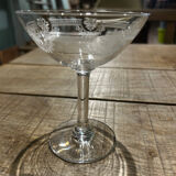 Manon model crystal champagne glass
