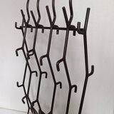 Brutalist fireplace mantel