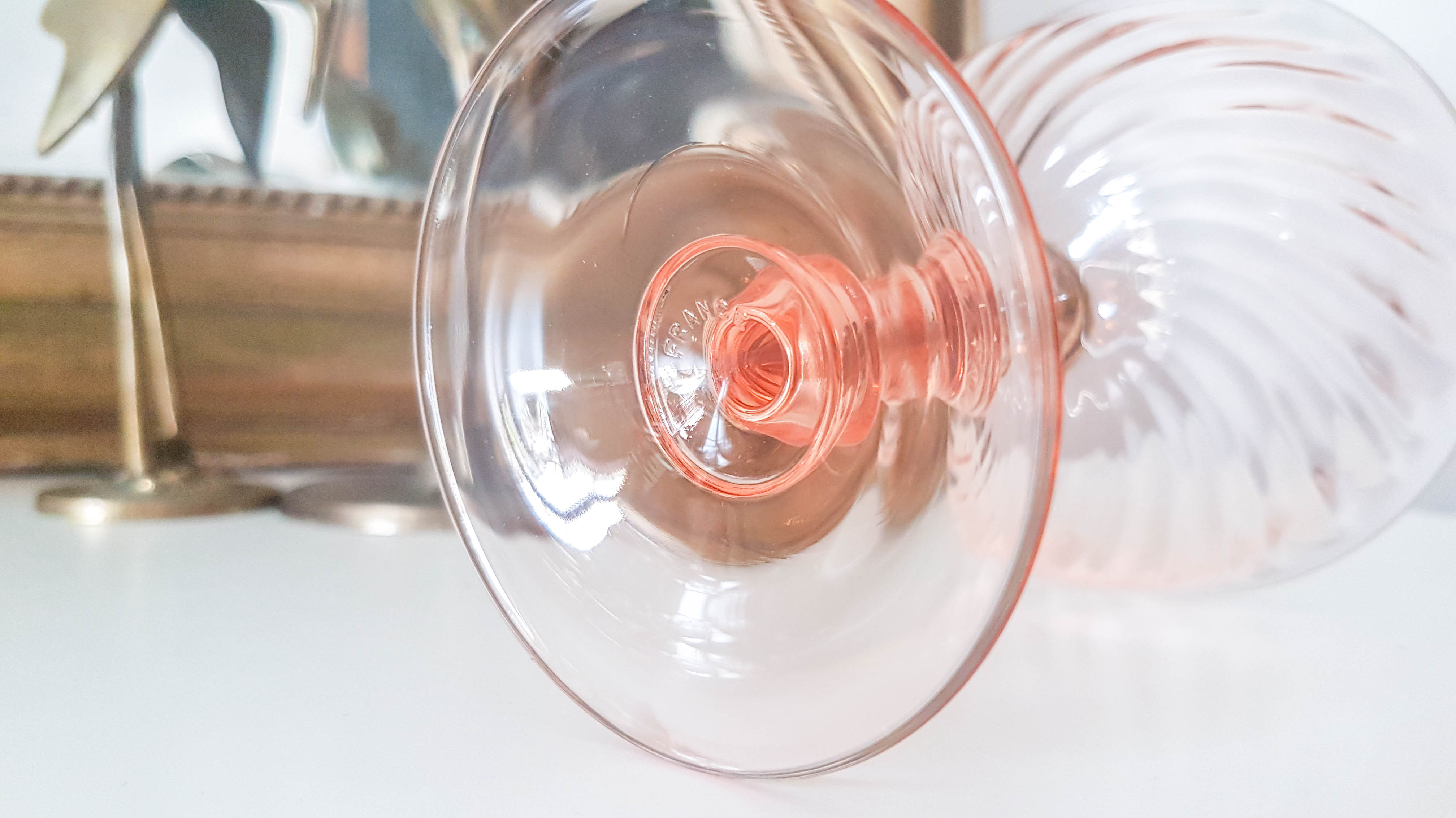 6 rosaline arcoroc luminarc champagne glasses