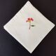 Lot de 6 serviettes en coton brodées
