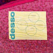 Rood Rug from Desso, 1970s