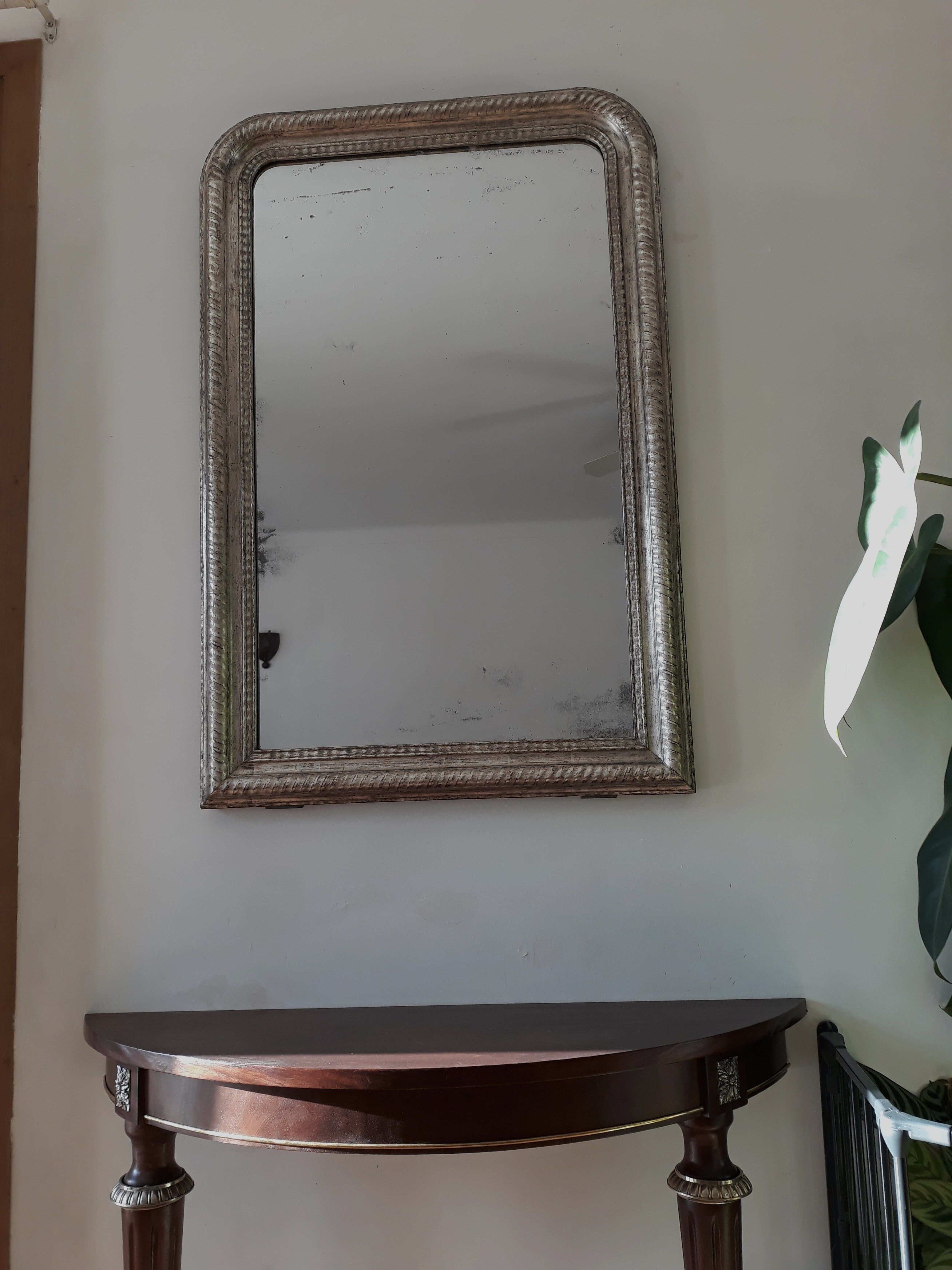 Silver mercury mirror