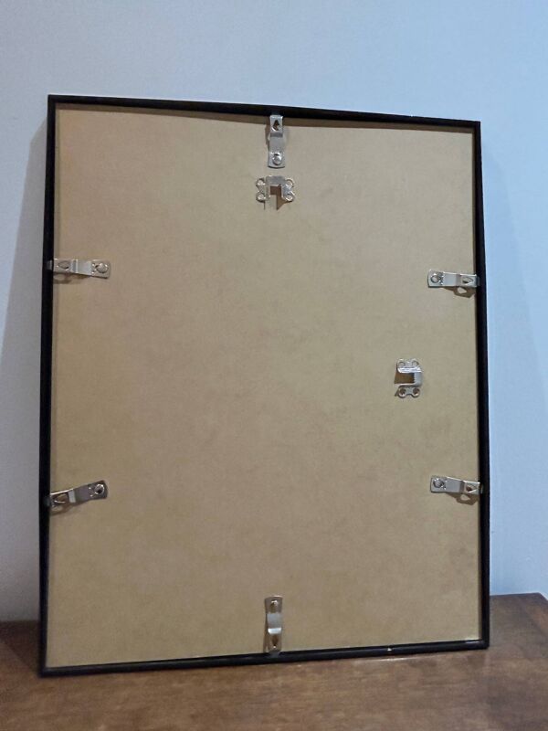 dessin de héron technique mixte