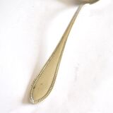 German silver-plated sauce spoon Gowe ALPACCA pearl decoration 26cm
