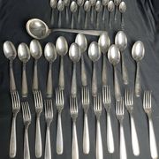 Tableware, silver-plated cutlery Argenta hallmark around 1970