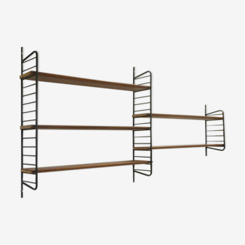 Double Scandinavian wall shelf