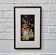 Early 20th Century Still Life Painting with Black Frame