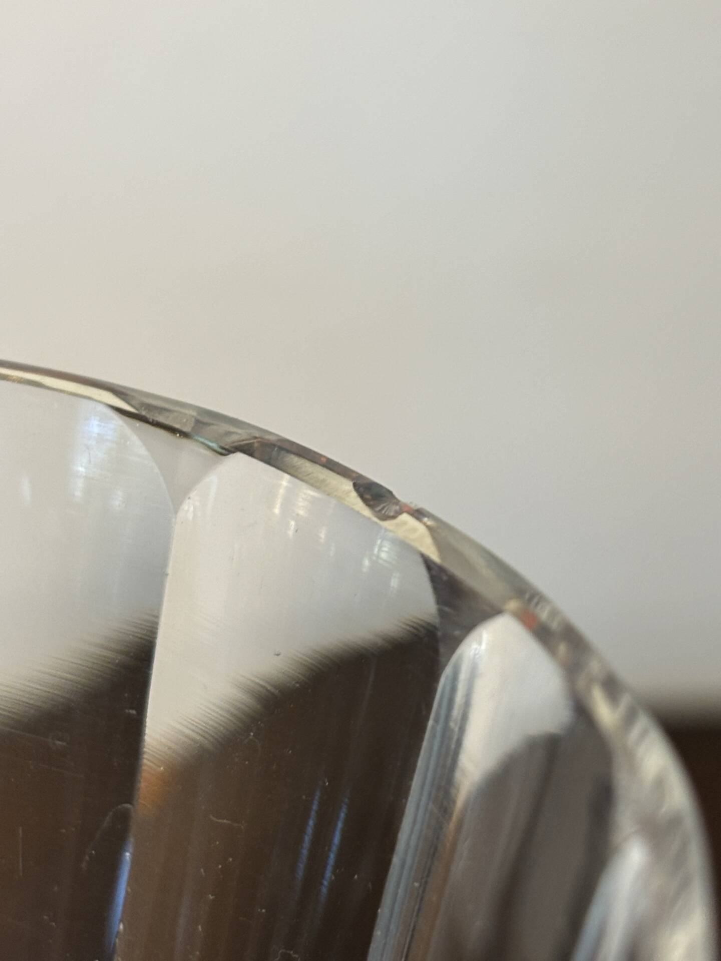 Verre à vin/eau Baccarat 19ème