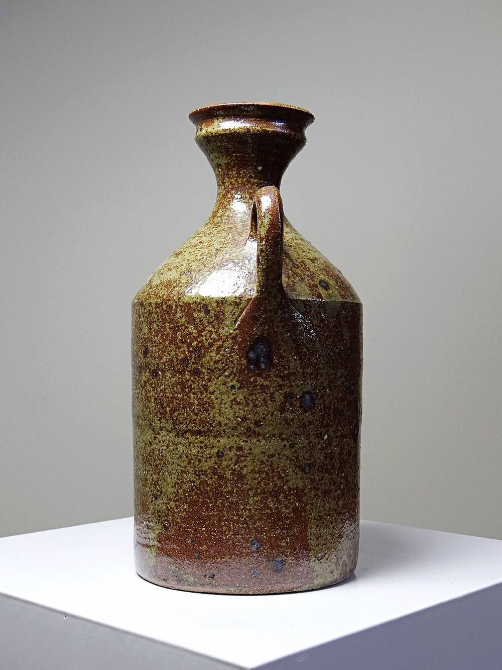 Pitcher, pyrite stoneware pitcher La Borne, vintage 60s-70s Baudat style