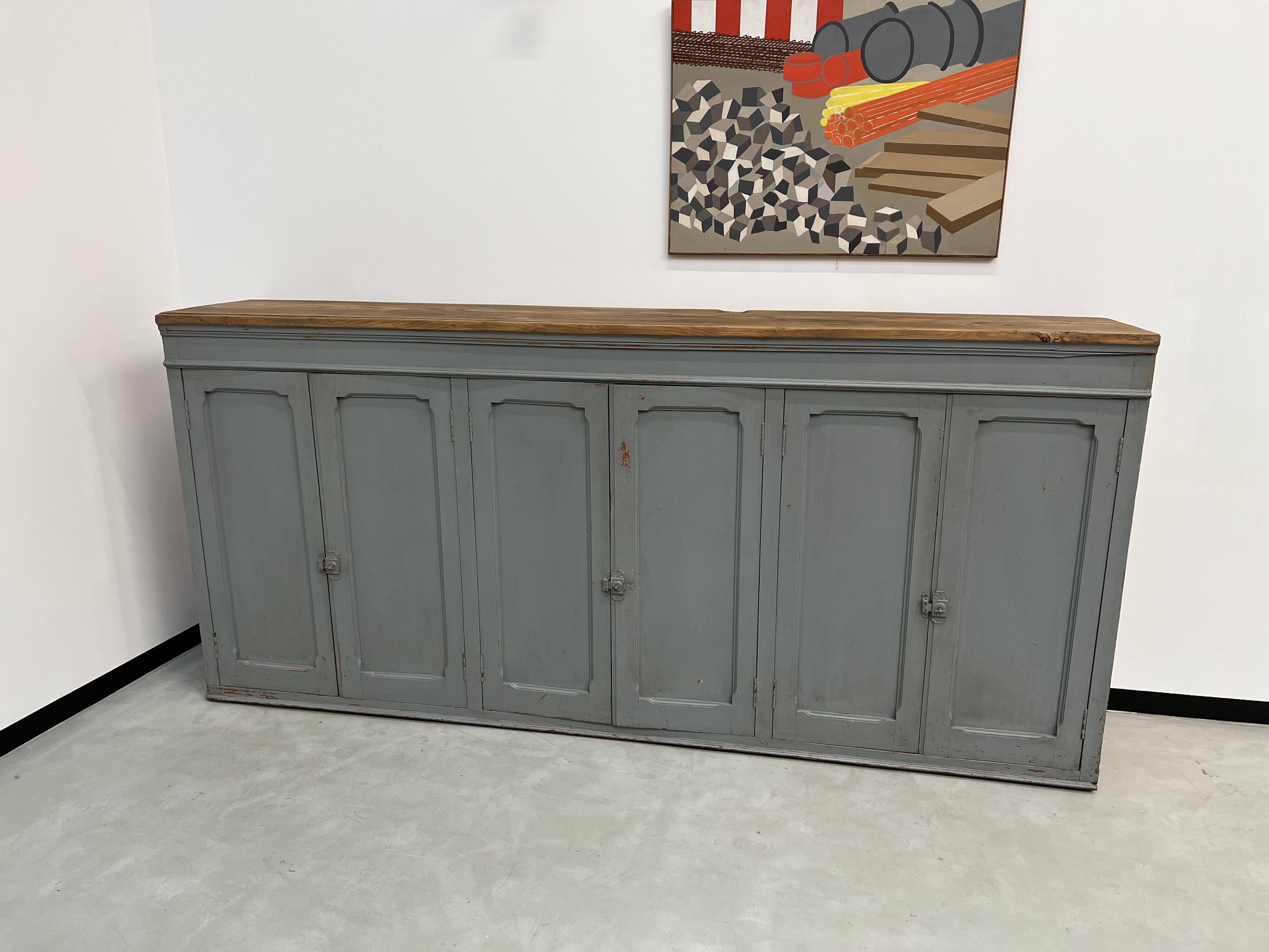 XXL workshop sideboard from the 1950s
