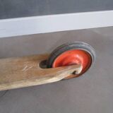 Old wooden scooter