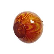 Vintage glass vase from HSG Laura, Poland, 1970s