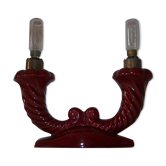 Lampe de chevet céramique art déco