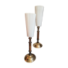Art Deco style pair of lamps