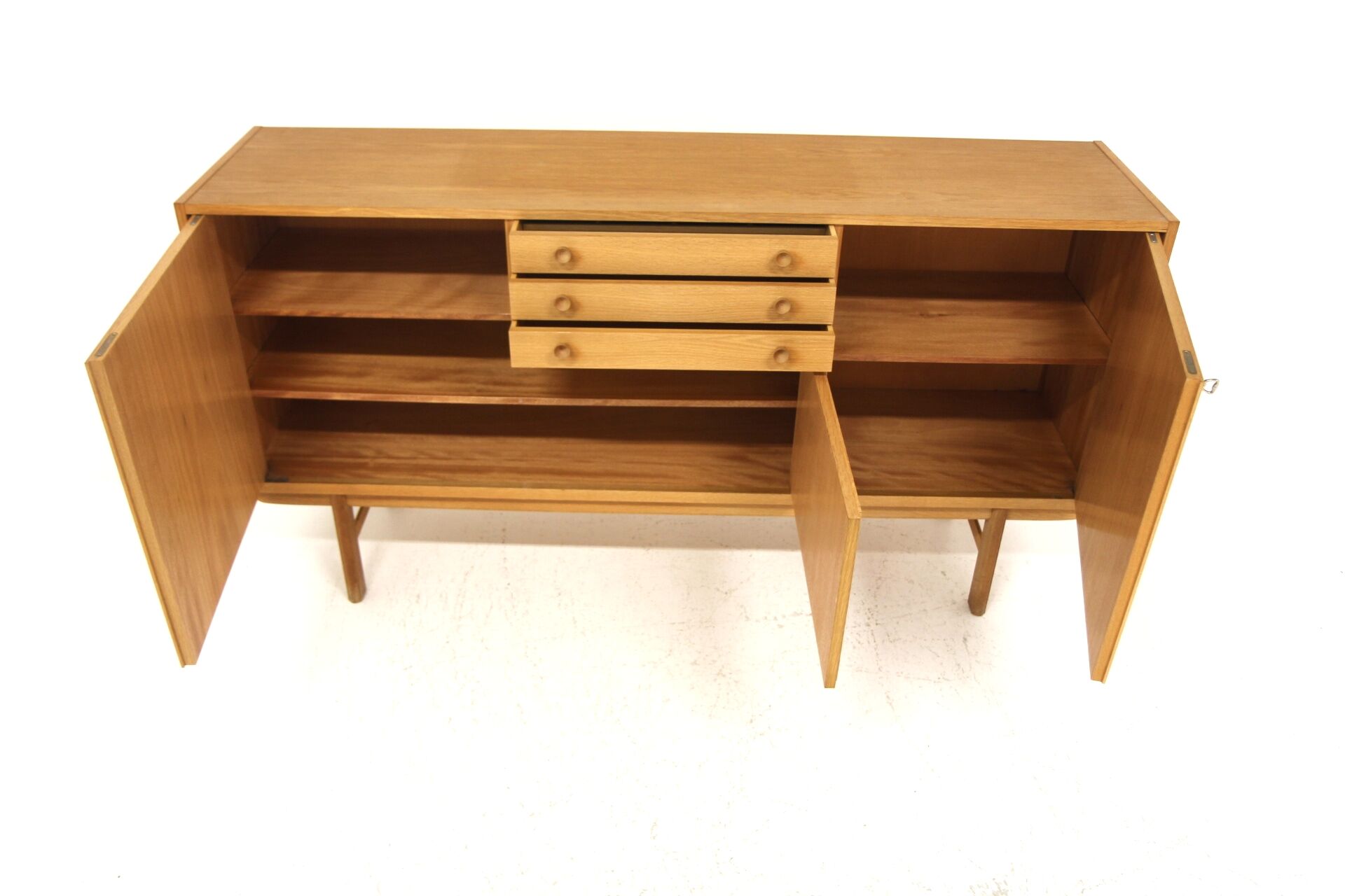 Scandinavian oak sideboard, Sweden, 1960