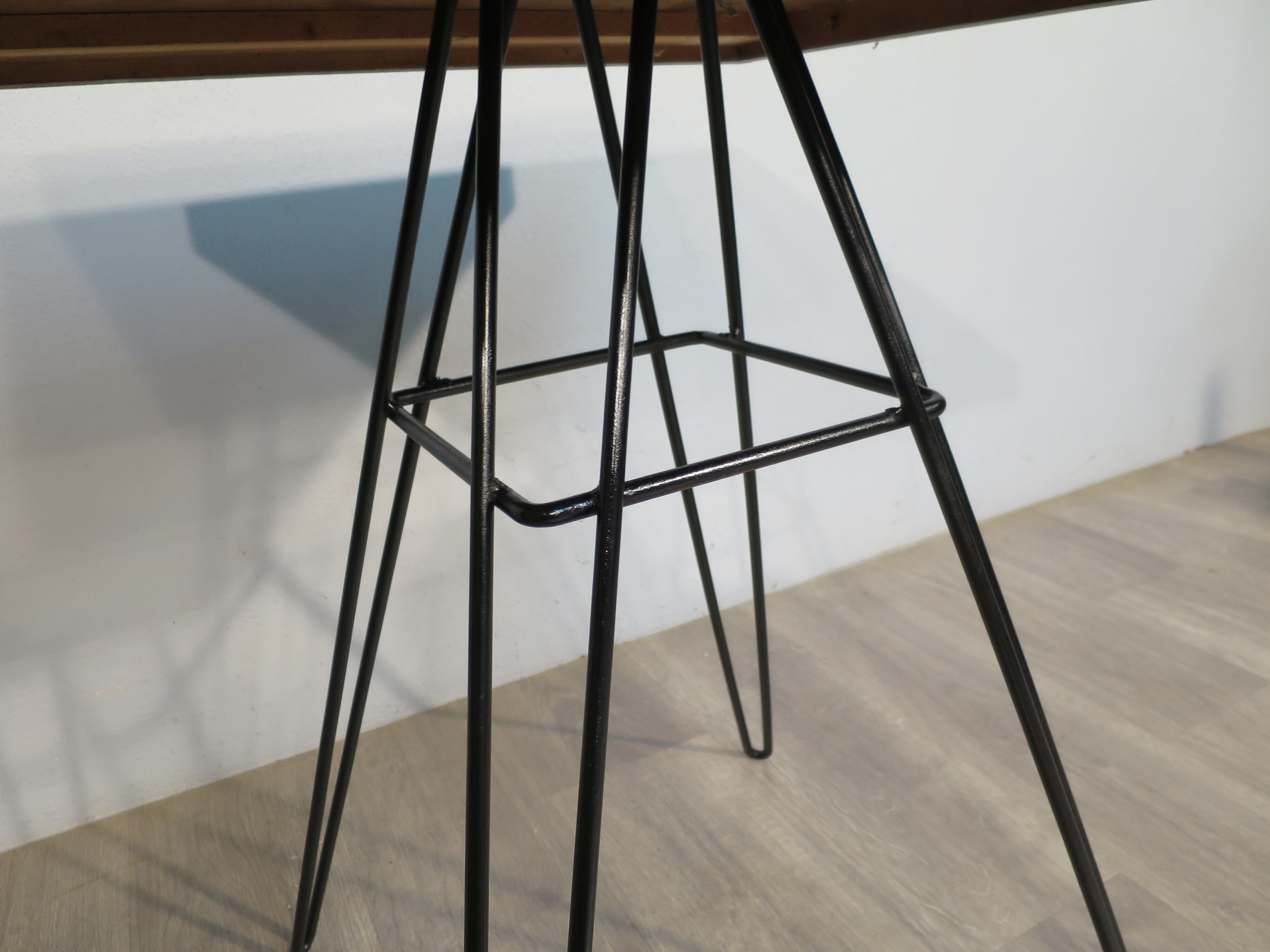 Table bistro trampled "pin" 50s