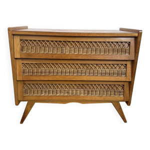 Commode vintage  pieds - compas
