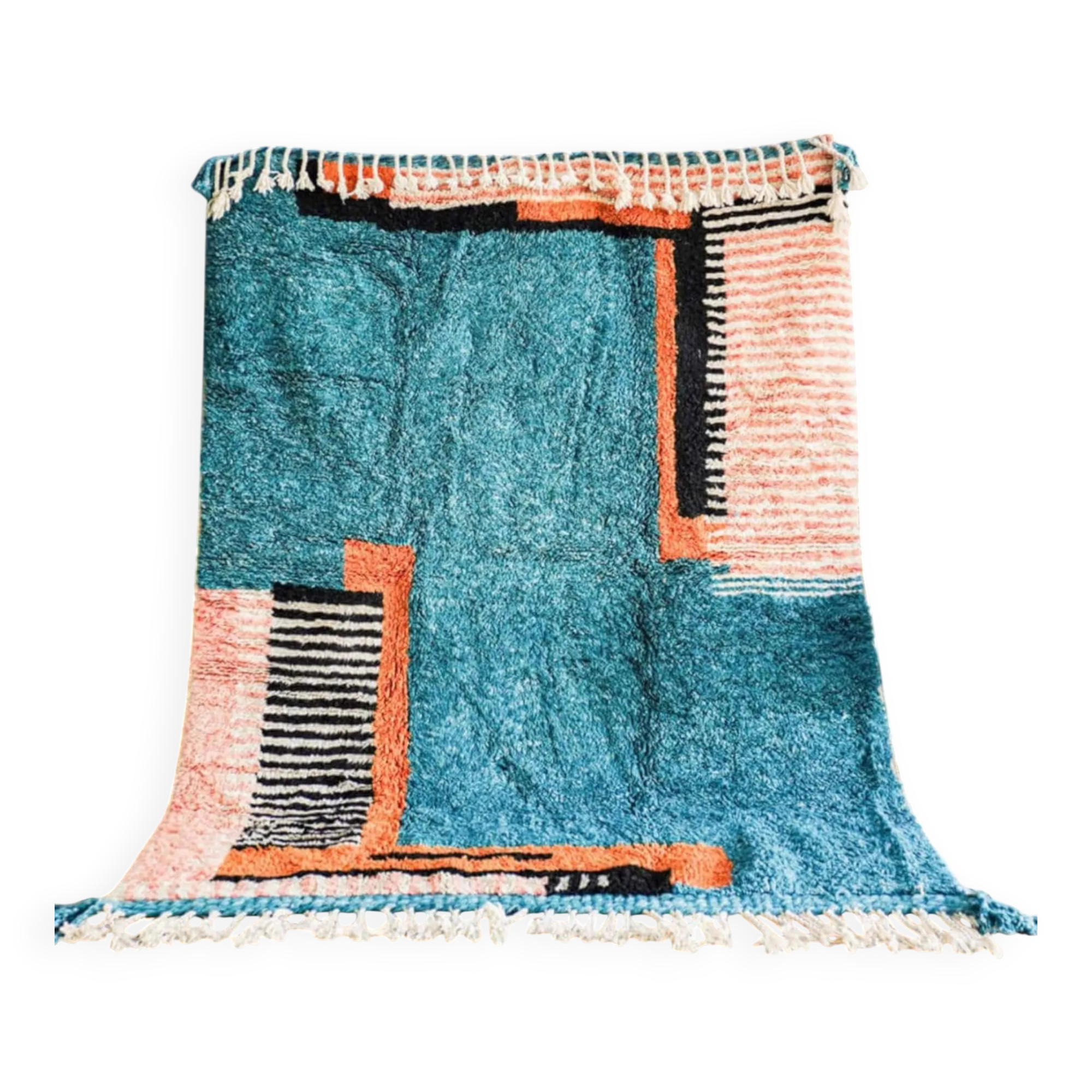 Traditional handmade Moroccan rug 3x2 m