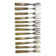 12 cake forks