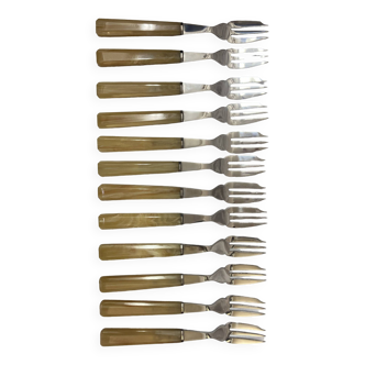 12 cake forks