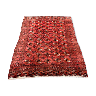 Tapis principal Turkmène Antique Tekke, 280x230 cm