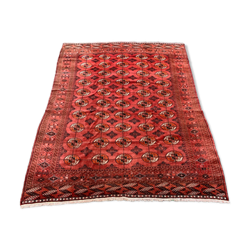 Tapis principal Turkmène Antique Tekke, 280x230 cm