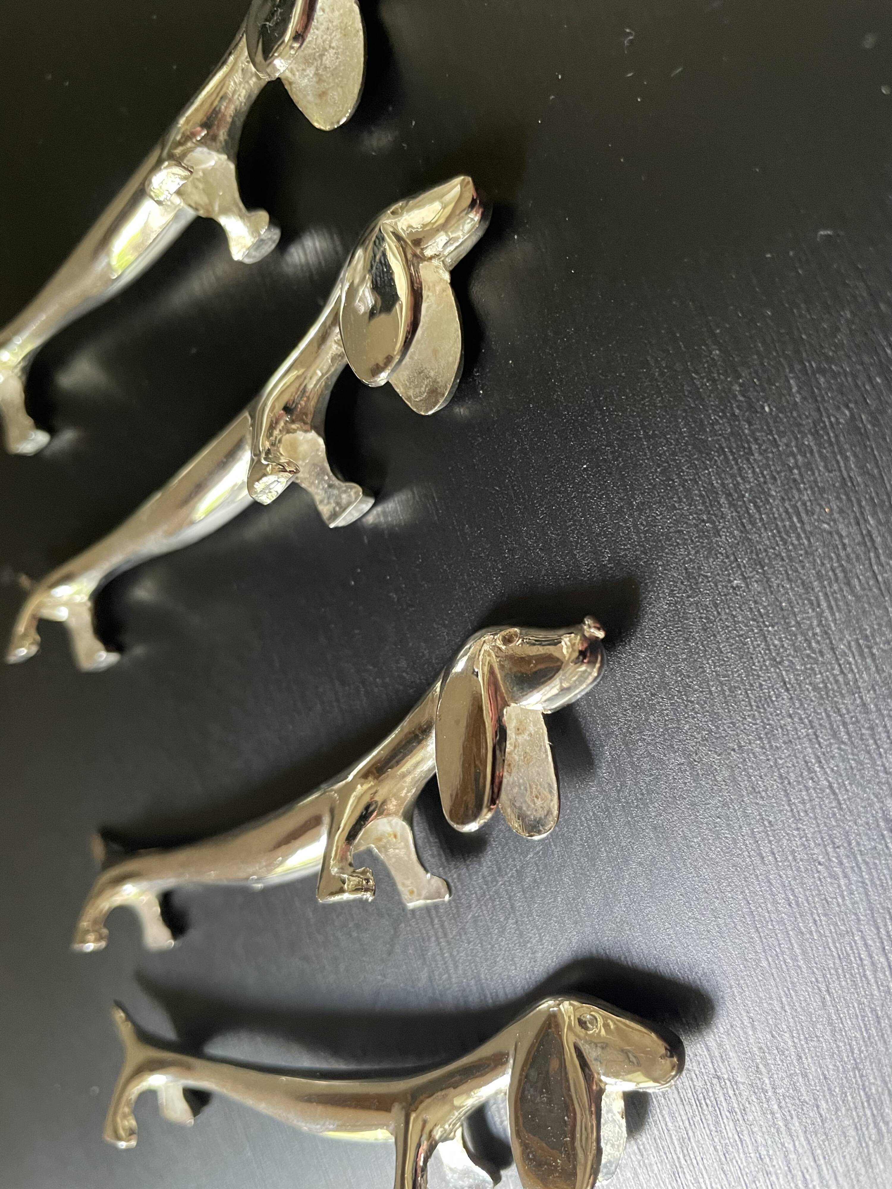 Dachshund knife holder