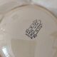6 compartmentalized plates Gien France – butter yellow shade
