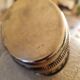 Silver-plated metal sugar bowl, Henri X style