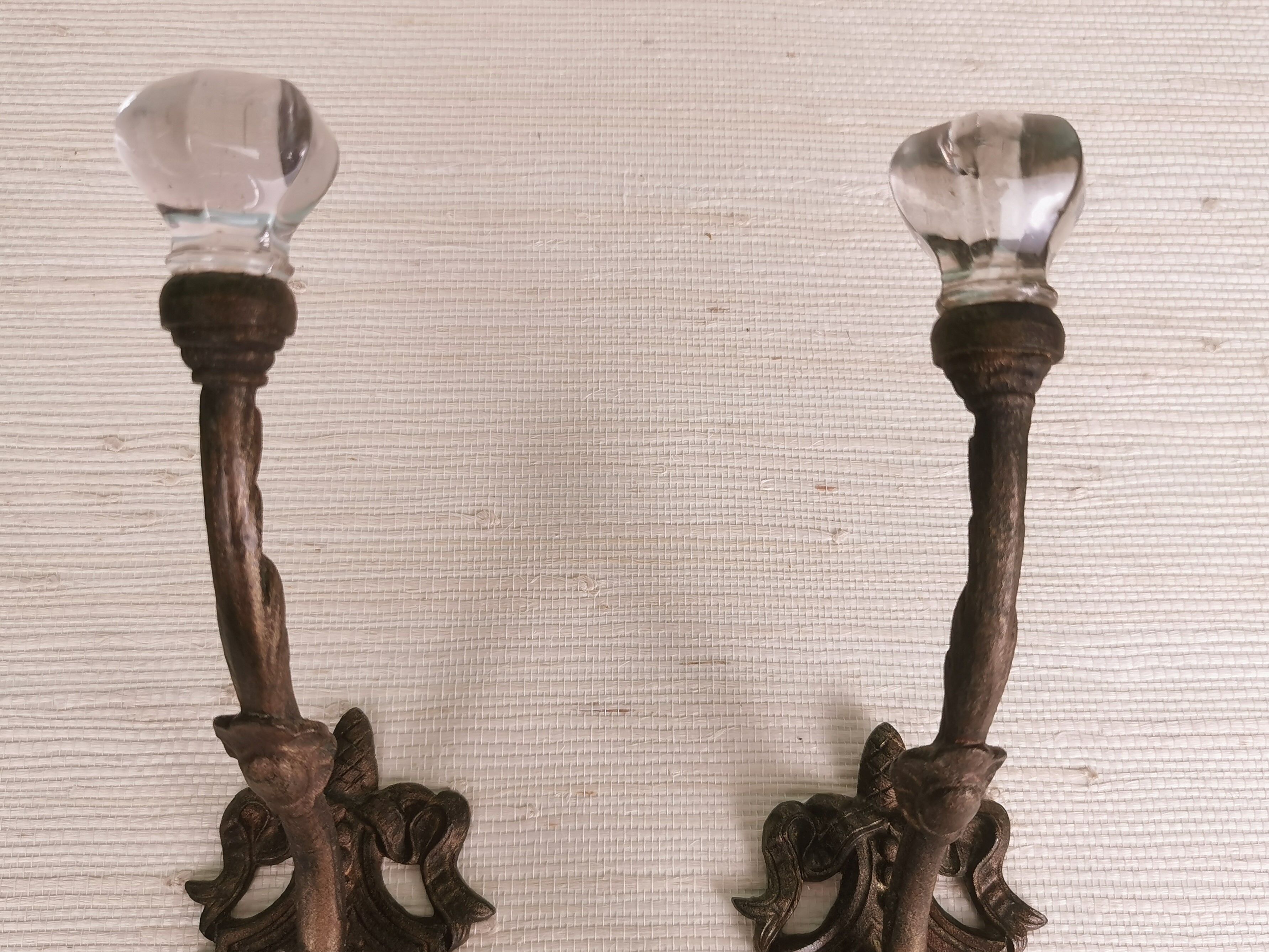 Paire de patères Napoléon III