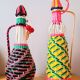Lot de 2 bouteilles scoubidous