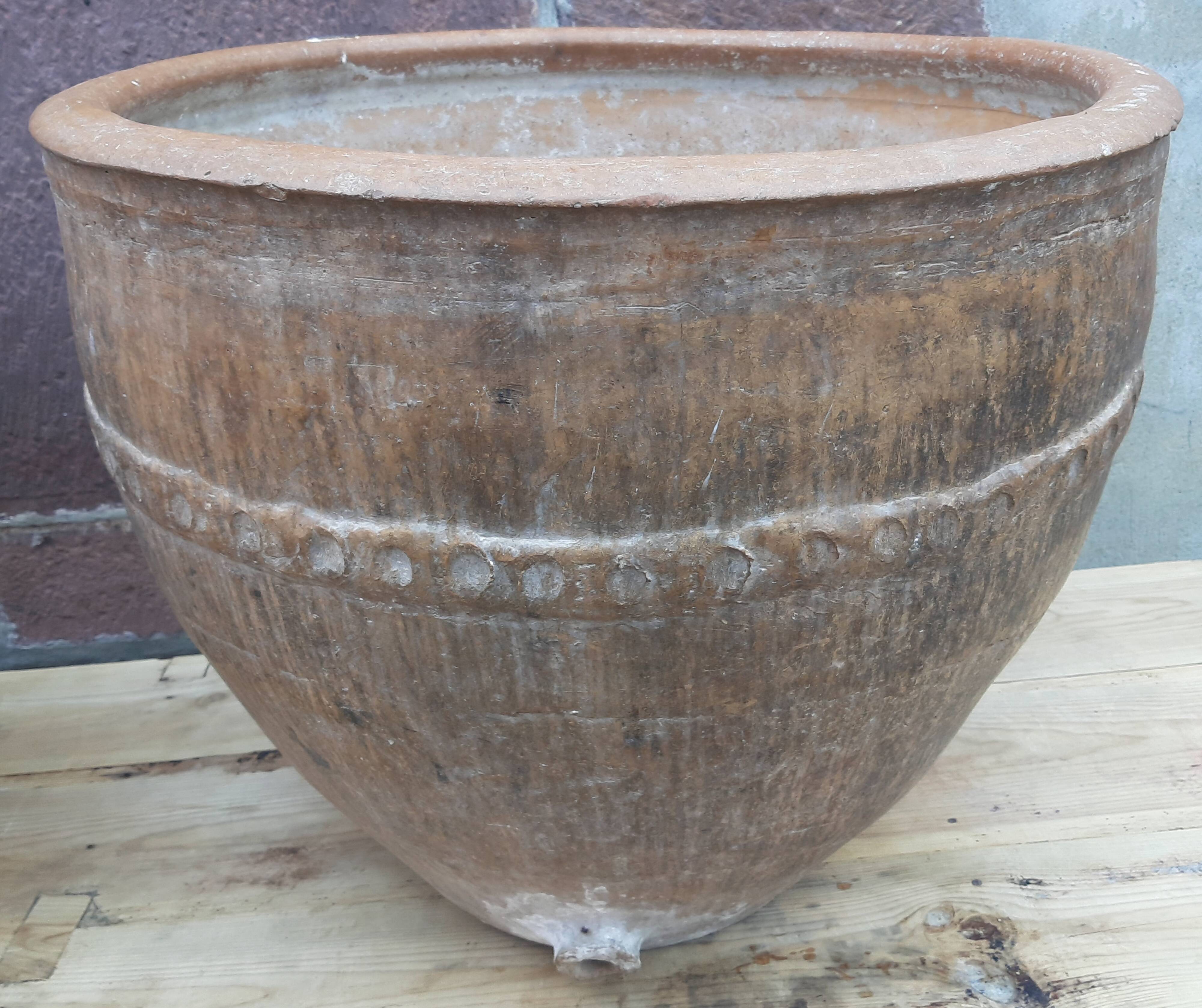 Paire de jarres ("cocios" ou "barreños"), Espagne, 18ème siècle.