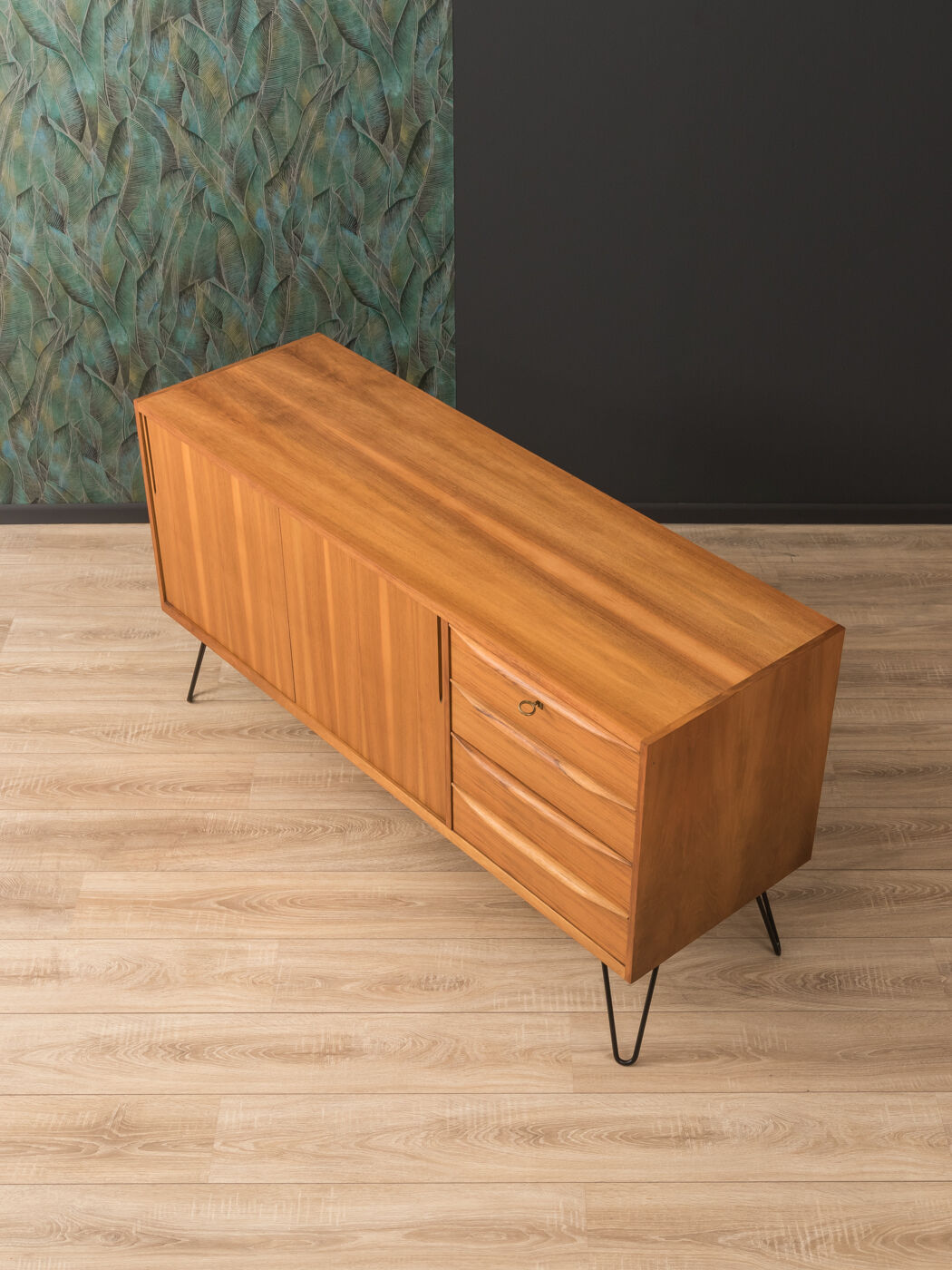 Walnut sideboard from the 1950s