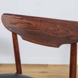 Chaises mid-century en palissandre, danemark, set de 4