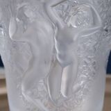 Seau à Champagne Vase “ganymède” En Cristal Par Lalique, XXe Siècle