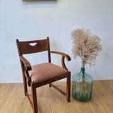 Oak office chair from the 1950s.