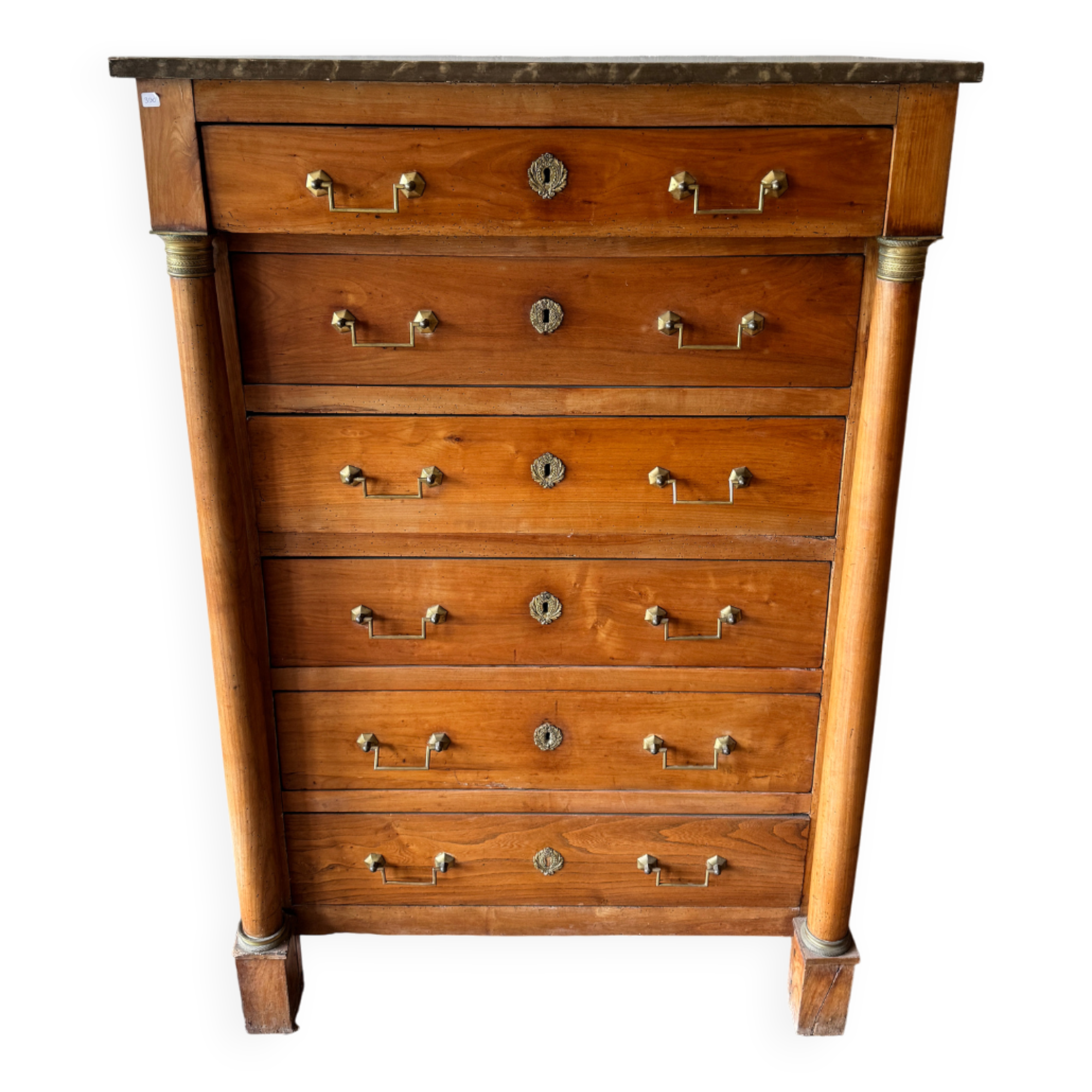 Chiffonnier en merisier d'époque Empire