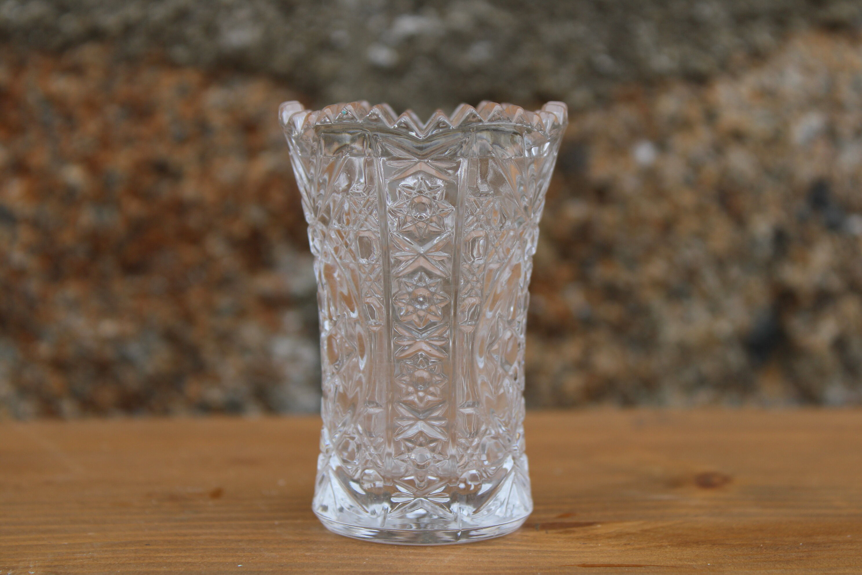 Crystal vase