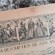 Old map of Paris by Melchior Tavernier