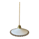 Suspension opaline ancienne