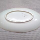 Vintage oval dish Choisy-le-Roy