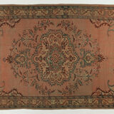 Anatolian handmade vintage rug 297 cm x 184 cm