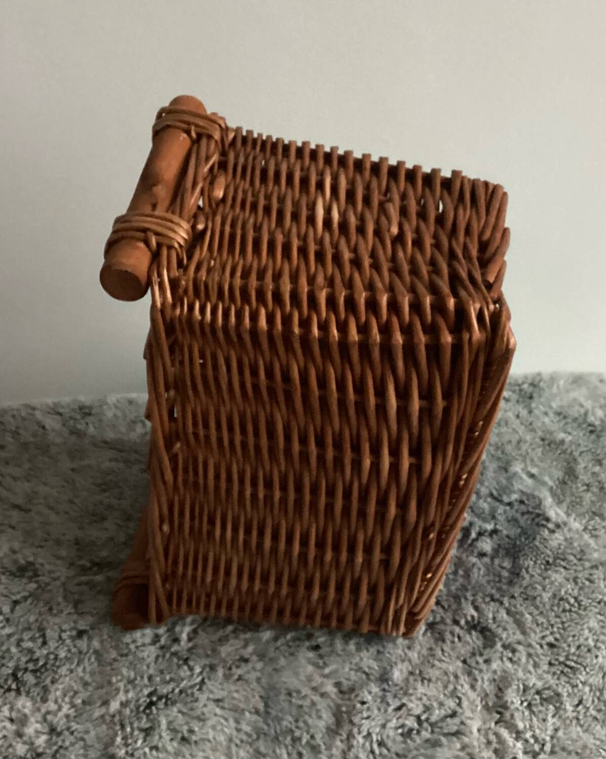 Panière en rotin pour couverts