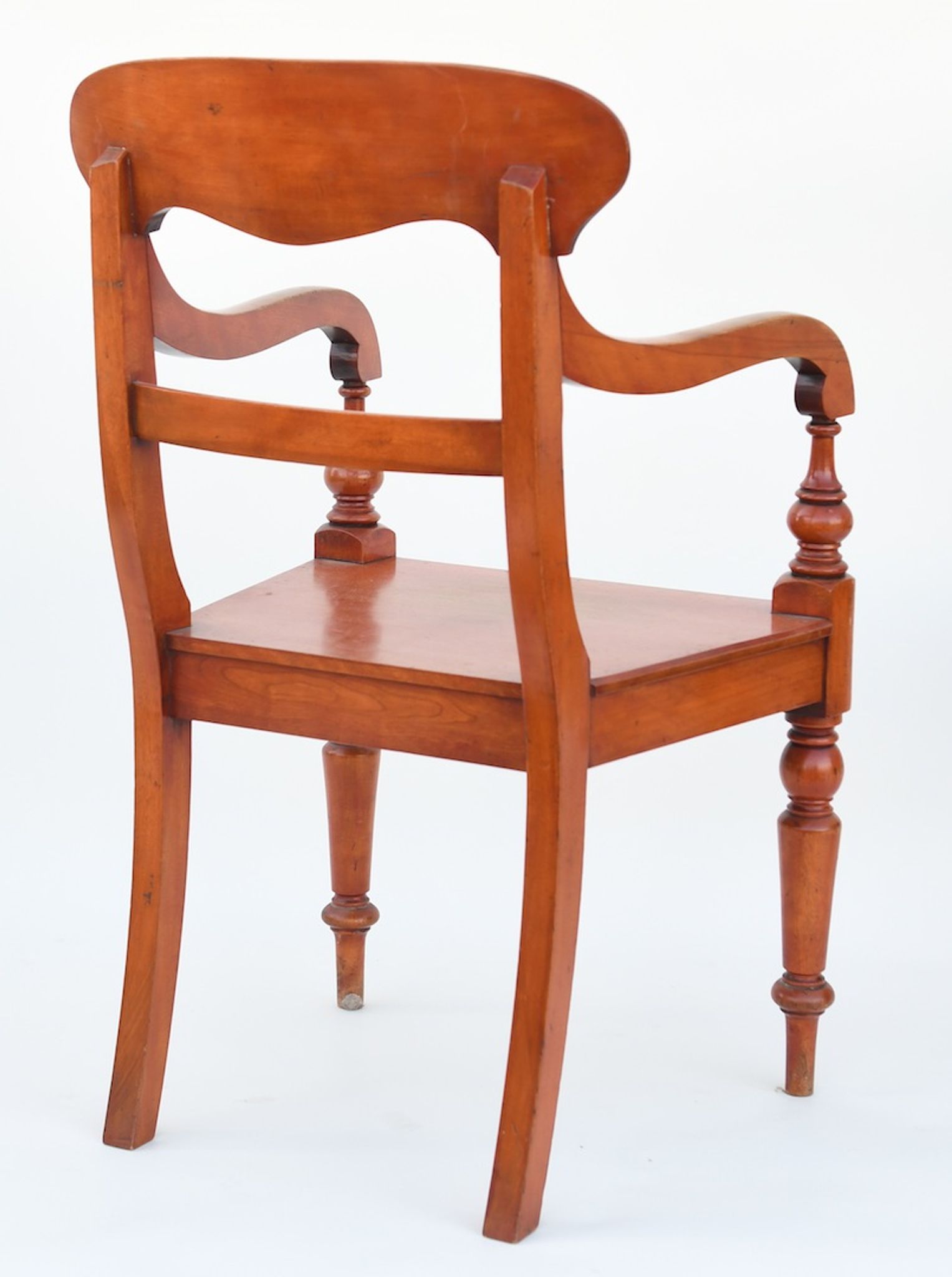 Series of 5 chairs and an English-style armchair