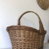 Panier osier tressé