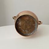 Antique amphora vase in brass and copper