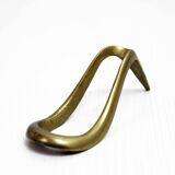 Vintage brass pipe holder