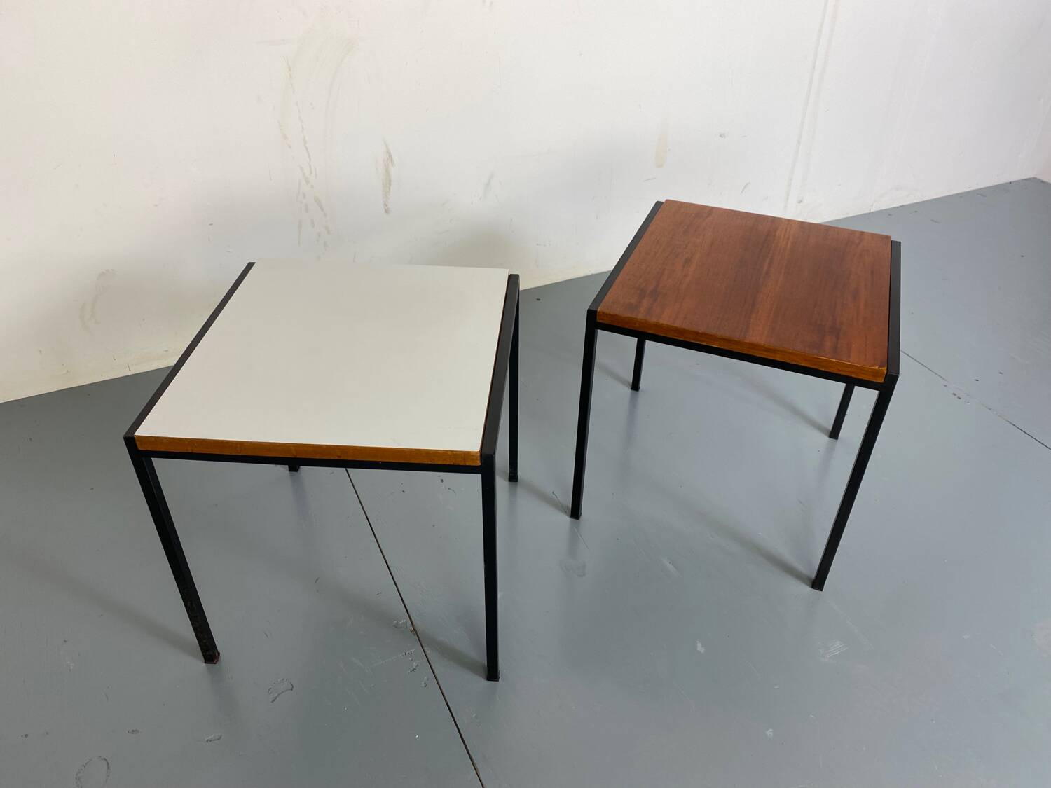 Mid-Century Modernist Side Tables from Pastoe, 1950s, Set of 2